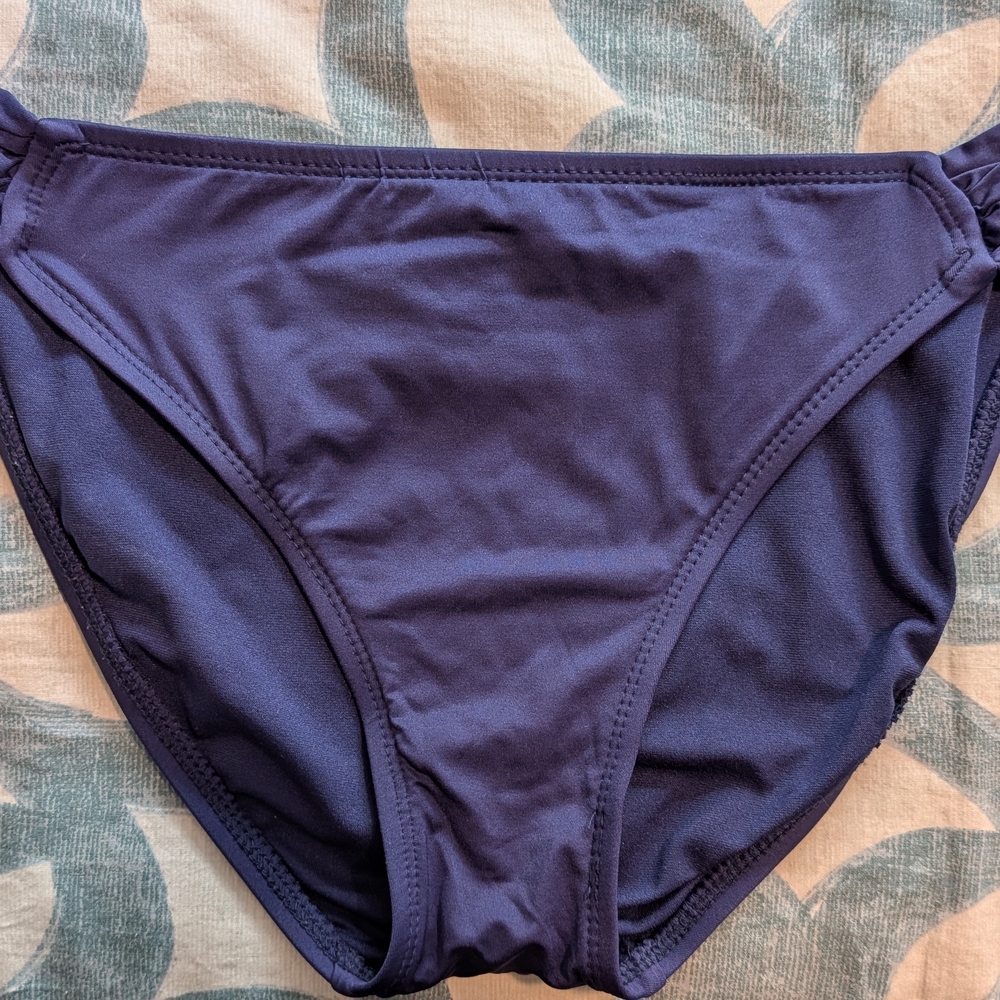 Mossimo Supply Co. Navy Blue Bikini Bottom